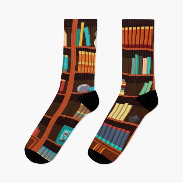 Item preview, Seamless vector illustration of a library bookcase designed and sold by Familyshmot.