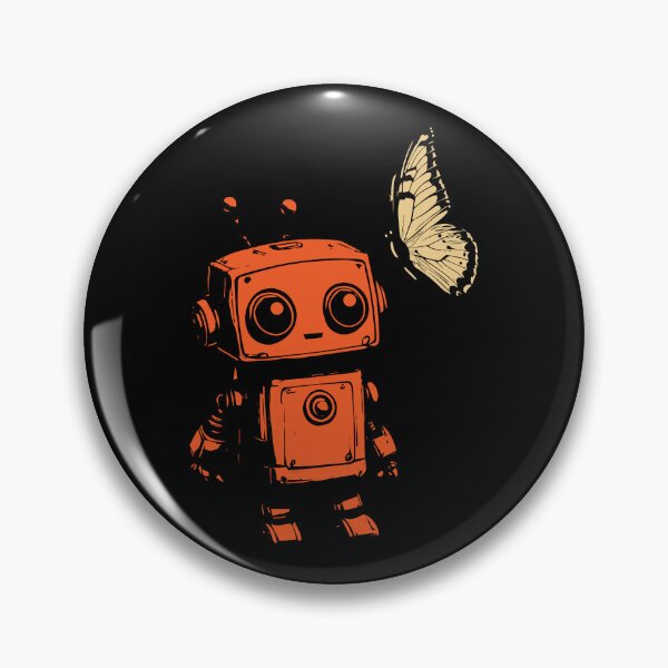 Item preview, Ai cute robot and butterfly designed and sold by Gonza643.