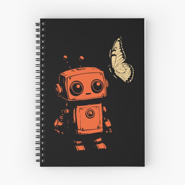 Item preview, Ai cute robot and butterfly designed and sold by Gonza643.