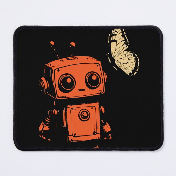 Item preview, Ai cute robot and butterfly designed and sold by Gonza643.