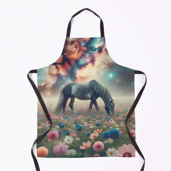 Item preview, Horse in a flower meadow designed and sold by Pferde-Fanshop.