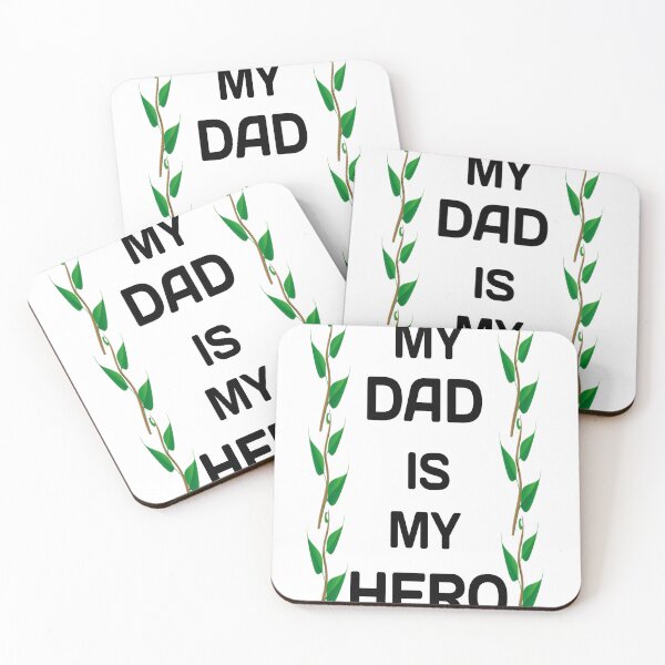 Item preview, my dad is my hero  designed and sold by MKshoper.