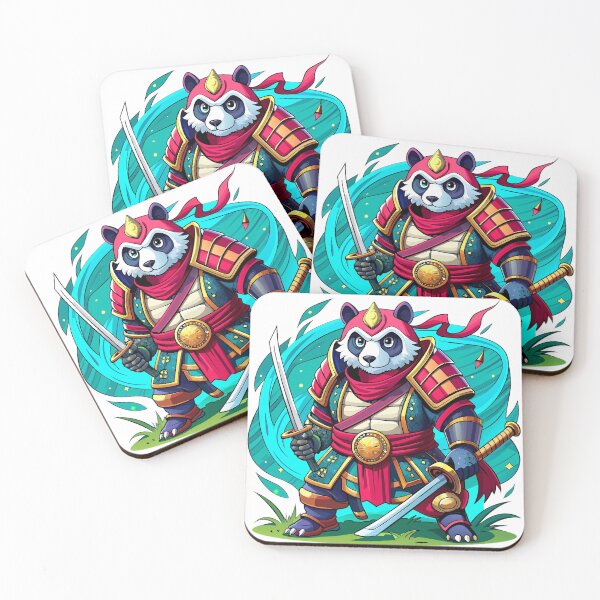 Item preview, samurai panda designed and sold by Arextr.