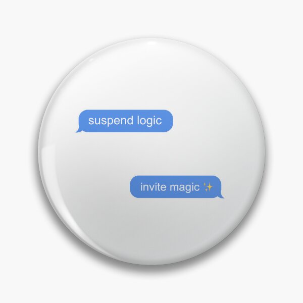 Item preview, suspend logic invite magic sticker - MGK designed and sold by alienspink.