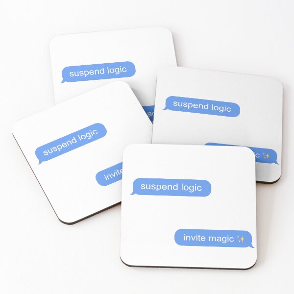 Item preview, suspend logic invite magic sticker - MGK designed and sold by alienspink.