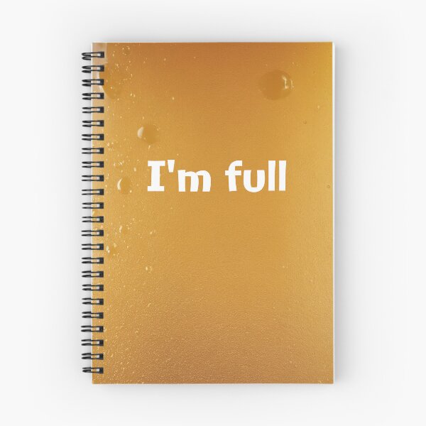 Item preview, I am full of beer. Beer background. designed and sold by twisted-dot.