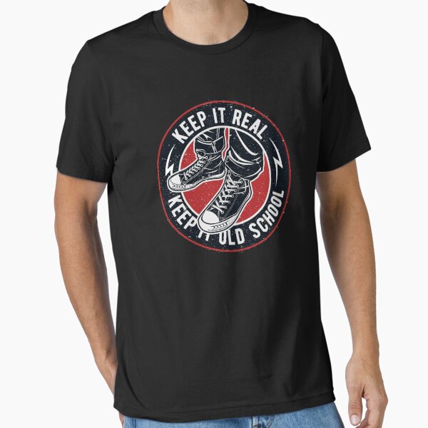 Item preview, Old Skool Keeps it Real Skaters Logo T-Shirt designed and sold by Robert Diebold.