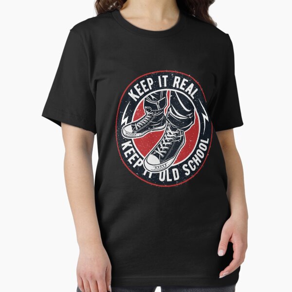 Item preview, Old Skool Keeps it Real Skaters Logo T-Shirt designed and sold by Robert Diebold.