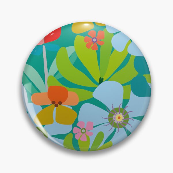 Item preview, graphic flowers designed and sold by Relindis.