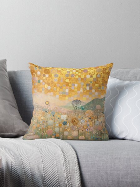 Item preview, Gustav Klimt Gold Flower Garden designed and sold by maniacfitness.