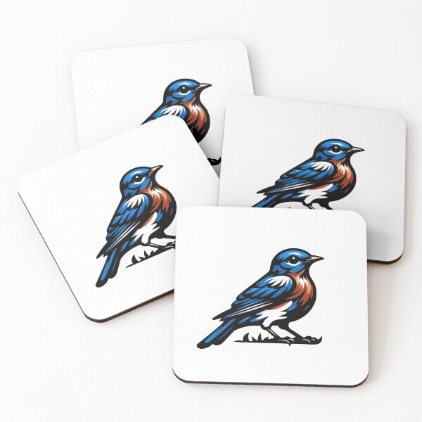 Item preview, Vibrant Western Bluebird designed and sold by NexaArts.
