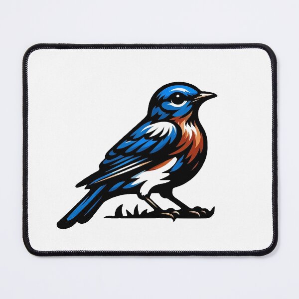 Item preview, Vibrant Western Bluebird designed and sold by NexaArts.