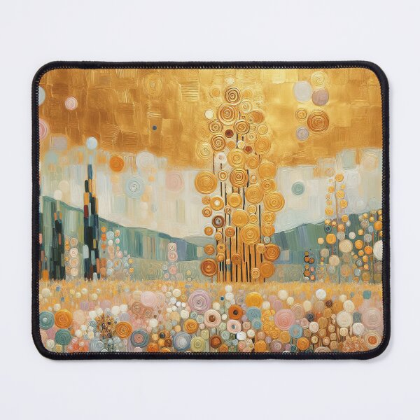 Item preview, Gustav Klimt Flower Field designed and sold by maniacfitness.
