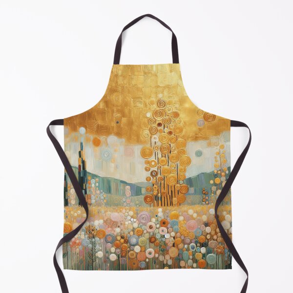 Item preview, Gustav Klimt Flower Field designed and sold by maniacfitness.