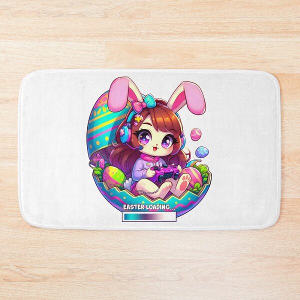 Item preview, Rabbit Girls kids Gamer Funny Video Game Bunny Easter Day designed and sold by JUSTBEELEGANT.