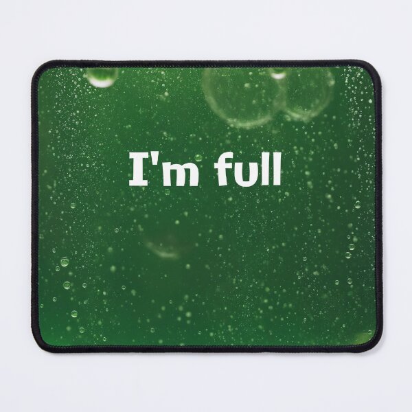 Item preview, I am full of green beer. Beer background. designed and sold by twisted-dot.