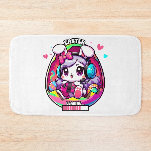 Item preview, Rabbit Girls kids Gamer Funny Video Game Bunny Easter Day designed and sold by JUSTBEELEGANT.