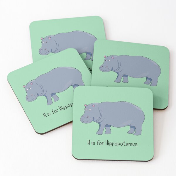 Item preview, H is for Hippo designed and sold by kindredkrafters.
