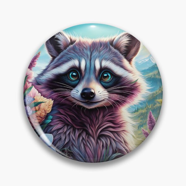 Item preview, racoon designed and sold by CreativeLifeMe.