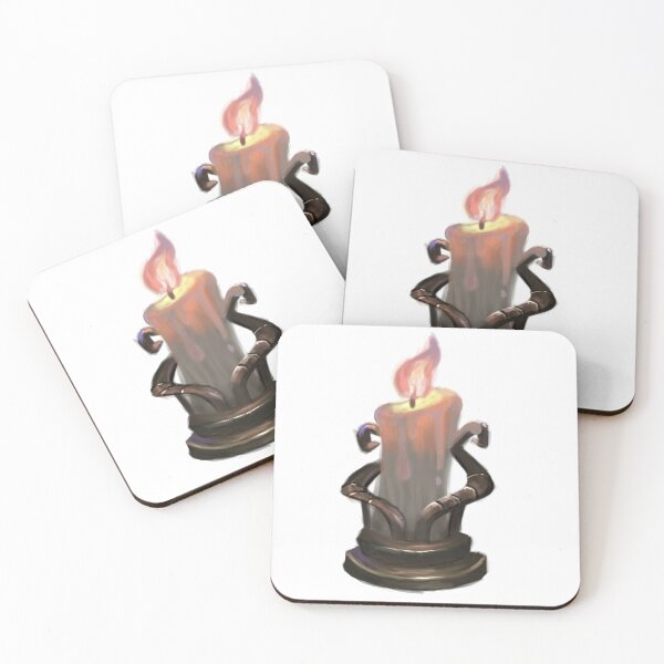 Item preview, A lit candle held in an ornate metal holder. designed and sold by Eltabarany.