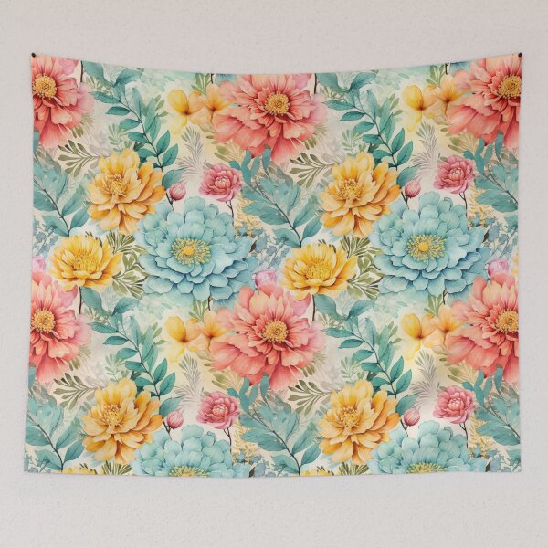 Item preview, Lightblue Flower in a flower graden designed and sold by EmeraldeaDesign.