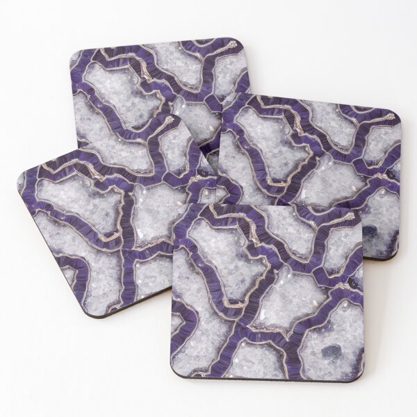 Item preview, Agate Slices Seamless Pattern designed and sold by GWTF-Designs.