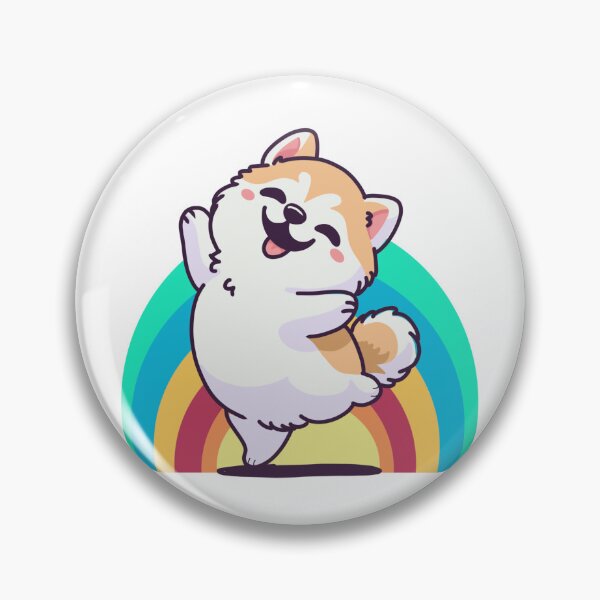 Item preview, Little dog dances cheerfully. designed and sold by atika-atk.
