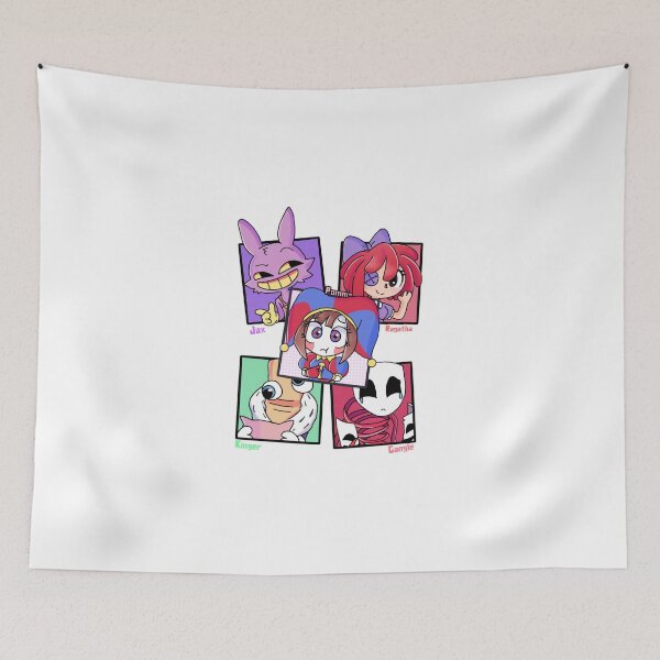 Item preview, Pomni Jax Ragatha Kinger Gangle from The Amazing Digital Circus designed and sold by Marliesart.