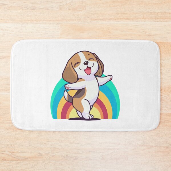 Item preview, Little dog dances cheerfully. designed and sold by atika-atk.