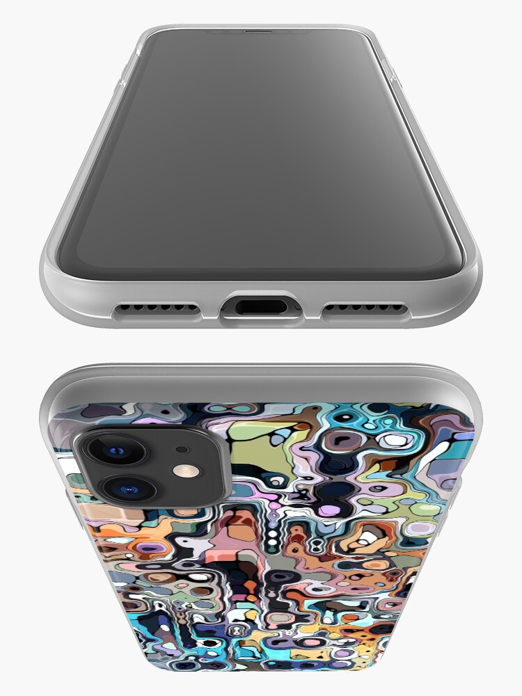 Alternate view of Abstract Digital Doodle 2 iPhone Case & Cover