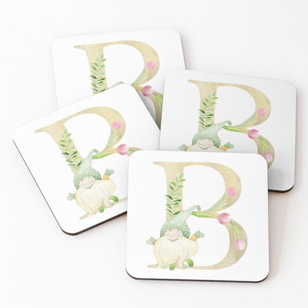 Item preview, Watercolor Spring letter B designed and sold by tapilipa.