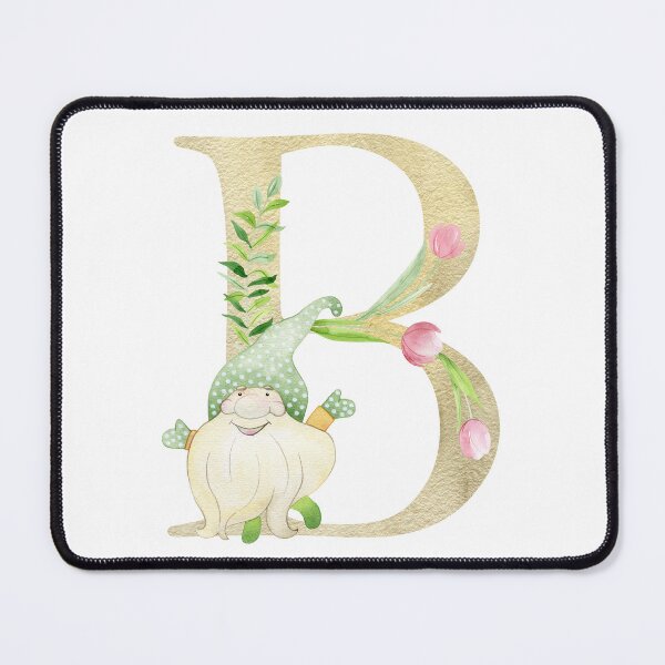 Item preview, Watercolor Spring letter B designed and sold by tapilipa.