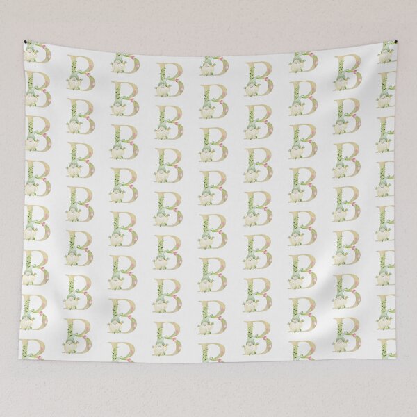 Item preview, Watercolor Spring letter B designed and sold by tapilipa.