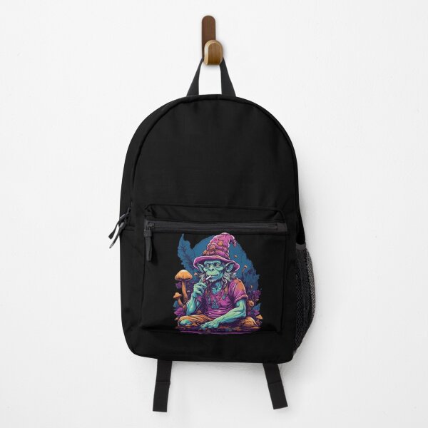 Item preview, Vibrant colors music festival forest mushrooms designed and sold by LuminOrb.