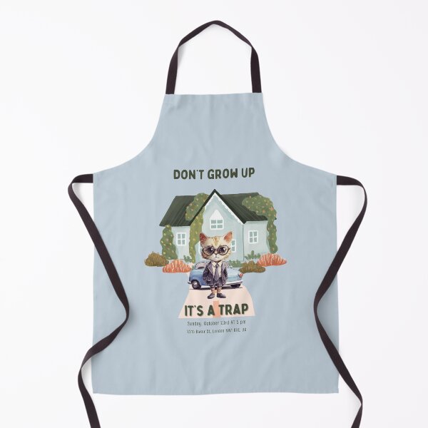 Item preview, An adult cat with adult responsibilities. Don’t grow up, it’s a trap designed and sold by Tsifra.