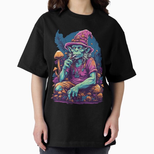 Item preview, Vibrant colors music festival forest mushrooms designed and sold by LuminOrb.
