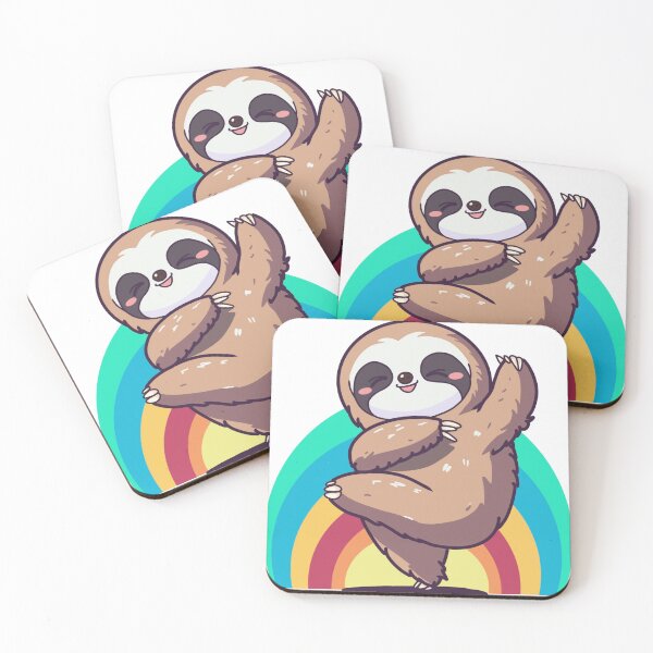 Item preview, Little sloth dances cheerfully. designed and sold by atika-atk.