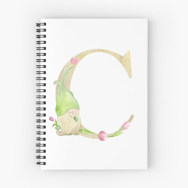 Item preview, Watercolor Spring letter C designed and sold by tapilipa.