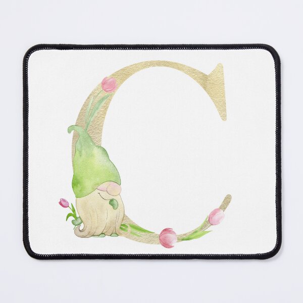 Item preview, Watercolor Spring letter C designed and sold by tapilipa.