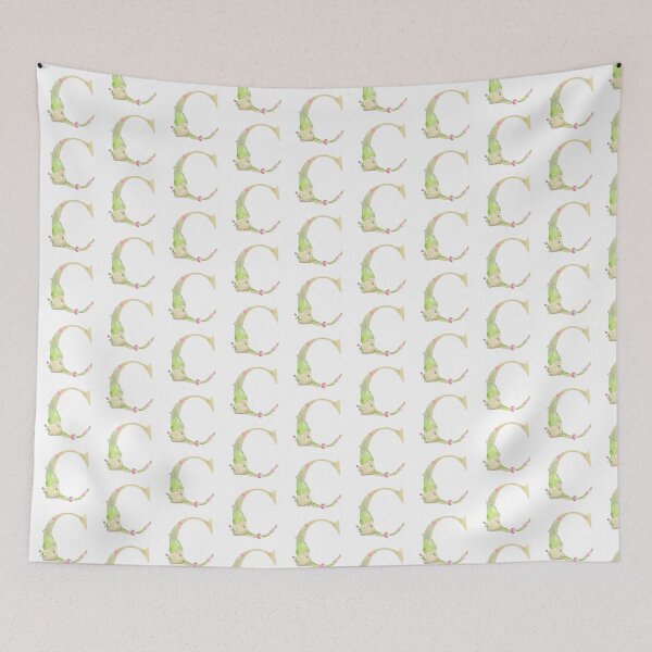 Item preview, Watercolor Spring letter C designed and sold by tapilipa.