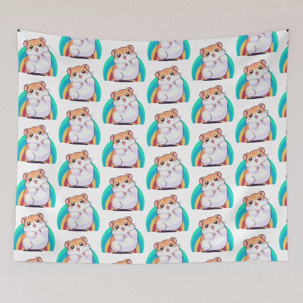 Item preview, Little hamster dances cheerfully. designed and sold by atika-atk.