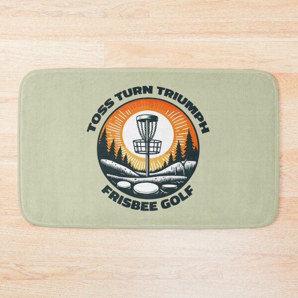 Item preview, Sunset Frisbee Disk Golf - Toss Turn Triumph designed and sold by Daqomm.