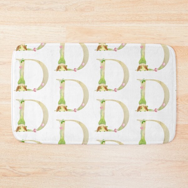 Item preview, Watercolor Spring letter D designed and sold by tapilipa.