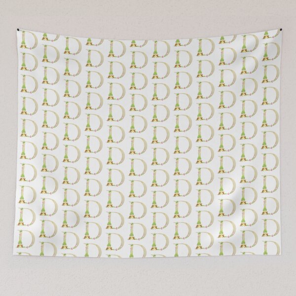 Item preview, Watercolor Spring letter D designed and sold by tapilipa.