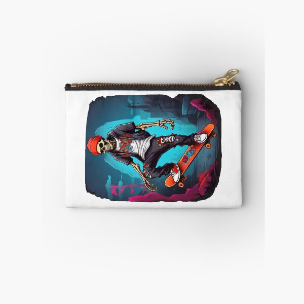 Item preview, Skateboarding Skeleton designed and sold by HandicraftArt.