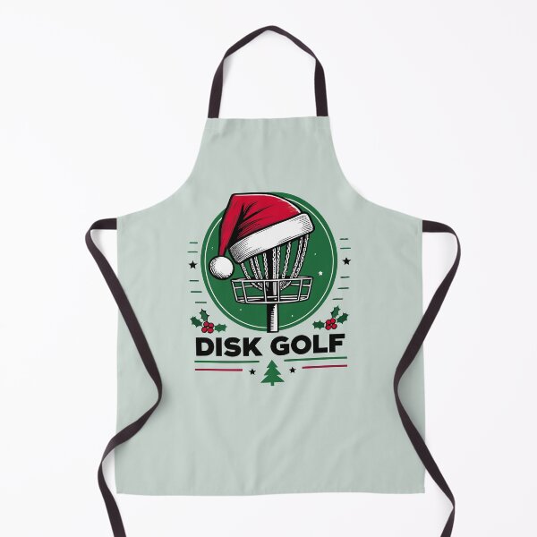 Item preview, Christmas Frisbee Disk Golf Basket With Santa Hat designed and sold by Daqomm.