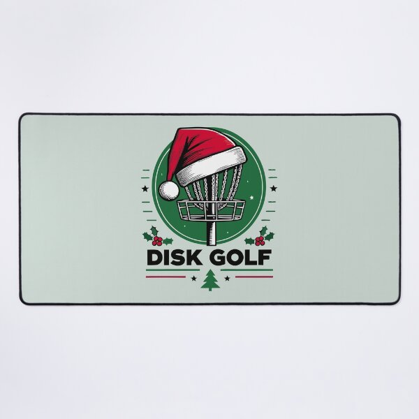 Item preview, Cesta de golf con disco de frisbee navideño y gorro de Papá Noel designed and sold by Daqomm.