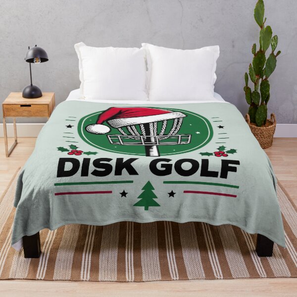Item preview, Christmas Frisbee Disk Golf Basket With Santa Hat designed and sold by Daqomm.