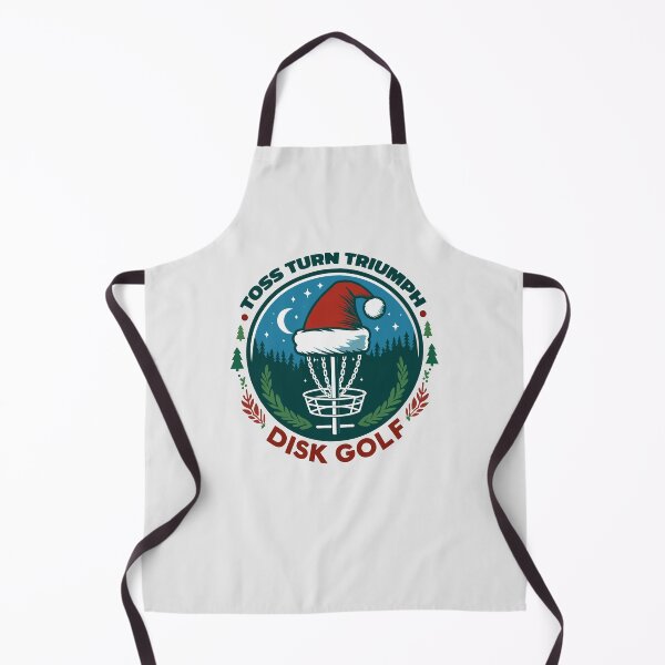Item preview, Xmas Frisbee Disk Golf Basket With Santa Hat designed and sold by Daqomm.