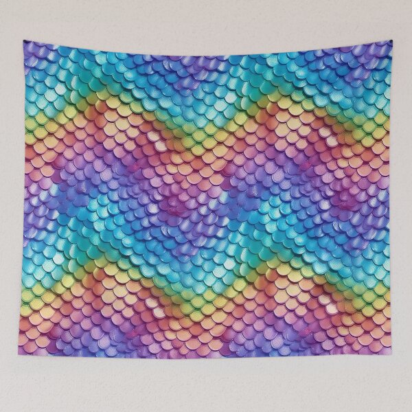 Item preview, Rainbow Mermaid Scales 1 designed and sold by Magnuna.